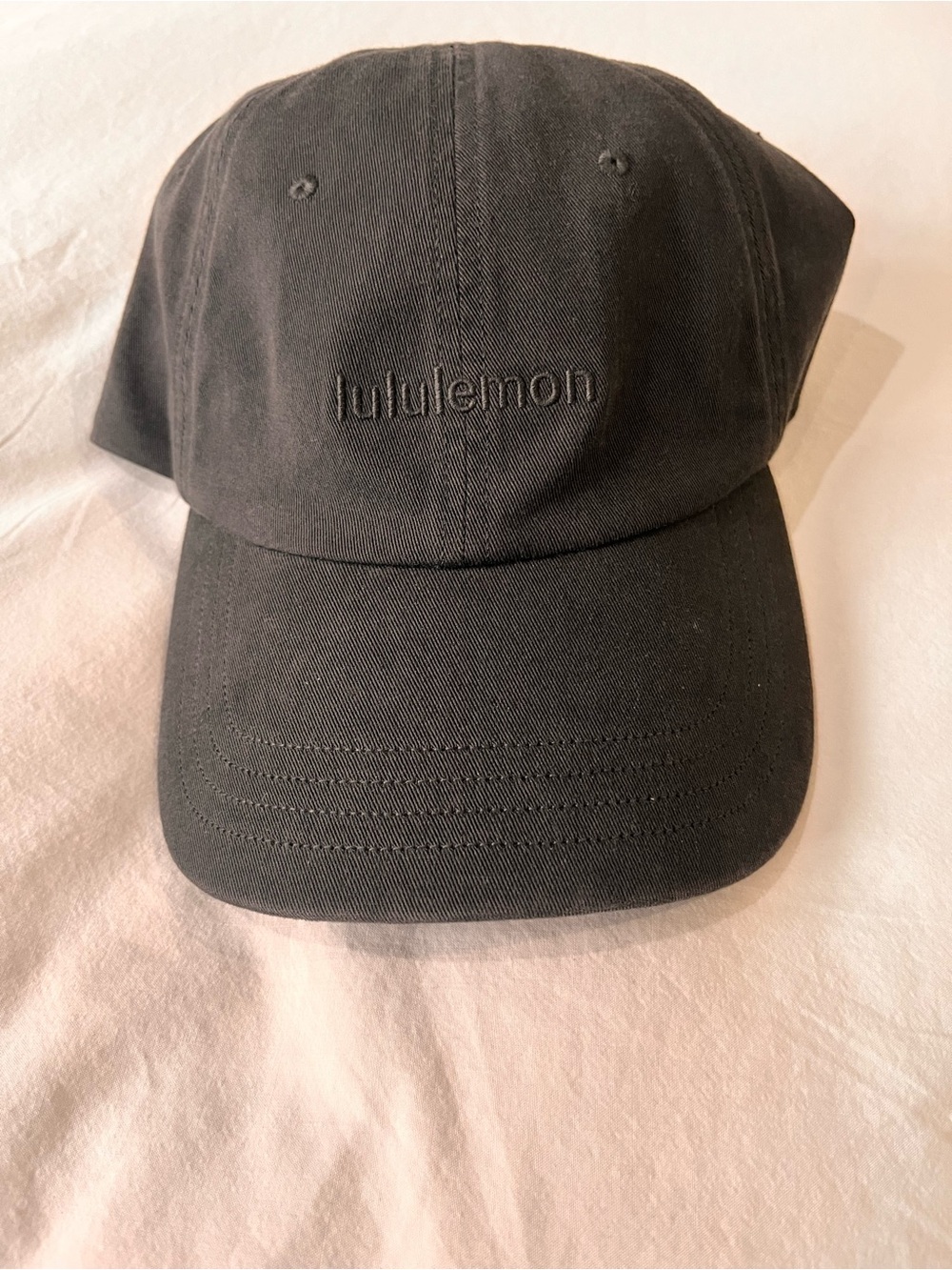 Lululemon dark gray / slate Embroidered Baseball Cap
